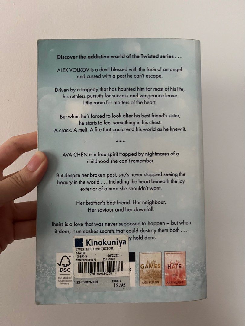 Twisted Love Ana Huang Booktok Twisted Series Twisted Hate Twisted