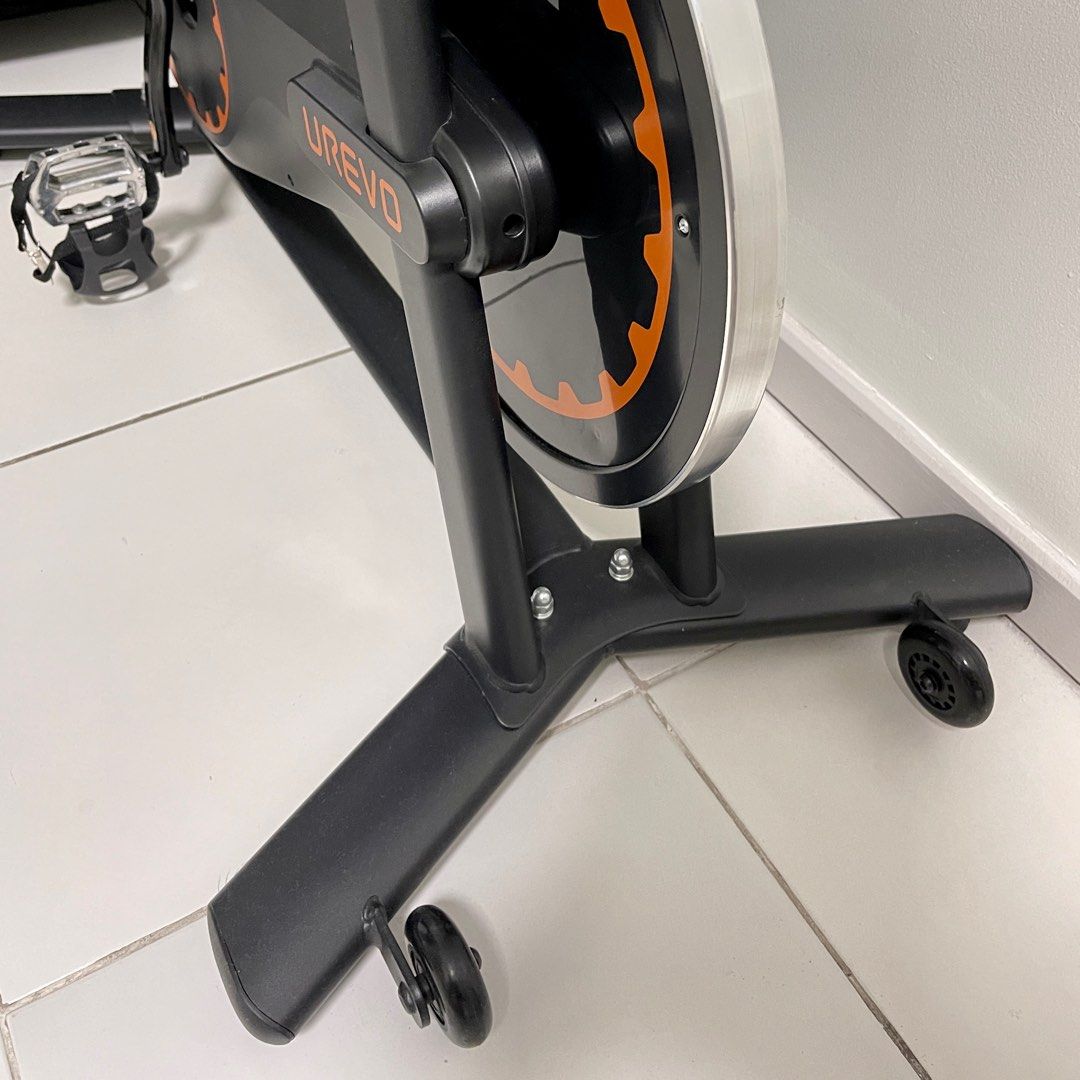Urevo Indoor Cycling Exercise Stationary Spin Bike on Carousell