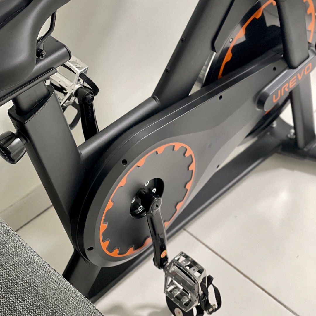 Urevo Indoor Cycling Exercise Stationary Spin Bike on Carousell