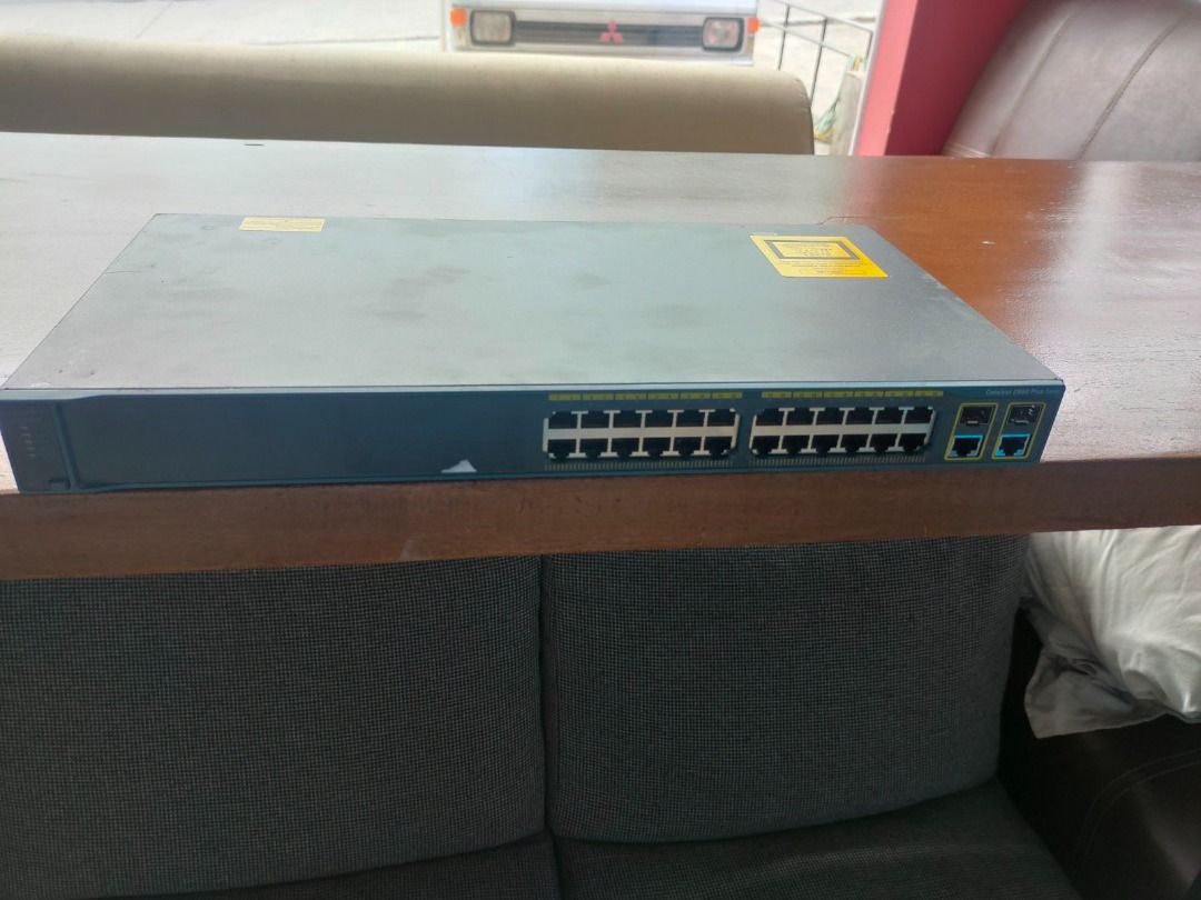 USB PORT HUB (Category: Computer Parts) located in San Pedro. Submitted by cgi.saversplustrading (Listing ID 1235156618, Image 3). Description: USB PORT HUB 📌 LAST PIECE AVAILABLE ‼️ Grab it now ‼️ 📌 Price : Php 3,000 each 📌 Model : WS-C2960+24TC-L 📌 Port : 24 📌 "First to pay" basis 📌 Color may vary due to lighting 📌 Pick up or shipped by any courier of your choice 📌 Customer will shoulder the shipping fee Para sa mga Home Furnitures, App