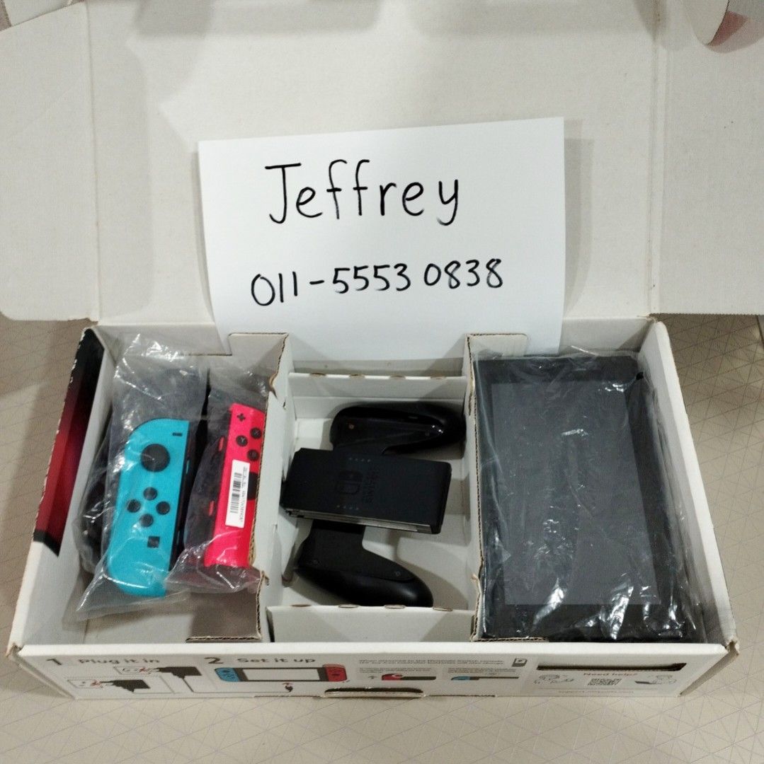 Used Nintendo Switch V1 [SOLD], Video Gaming, Video Game Consoles ...