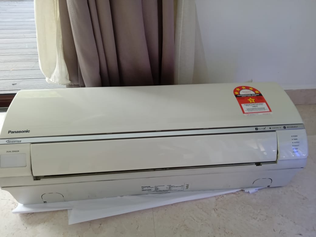 USED Panasonic Inverter Aircon 1.0HP, TV & Home Appliances, Air