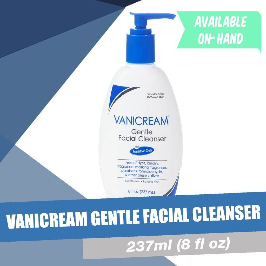 Vanicream Gentle Facial Cleanser 237ml, Beauty & Personal Care, Face