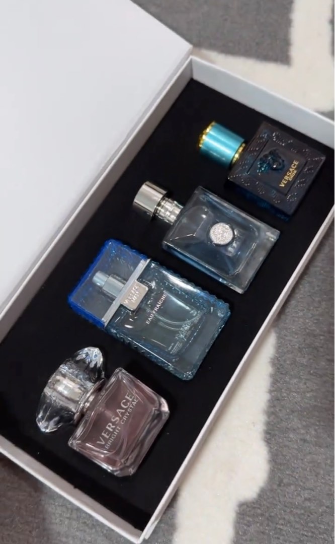 Versace Perfume Set Gift Box, Beauty & Personal Care, Fragrance ...