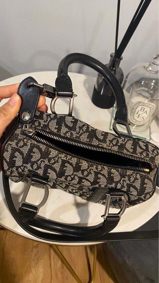 Vintage Dior Bowling Bag, Luxury, Bags & Wallets on Carousell