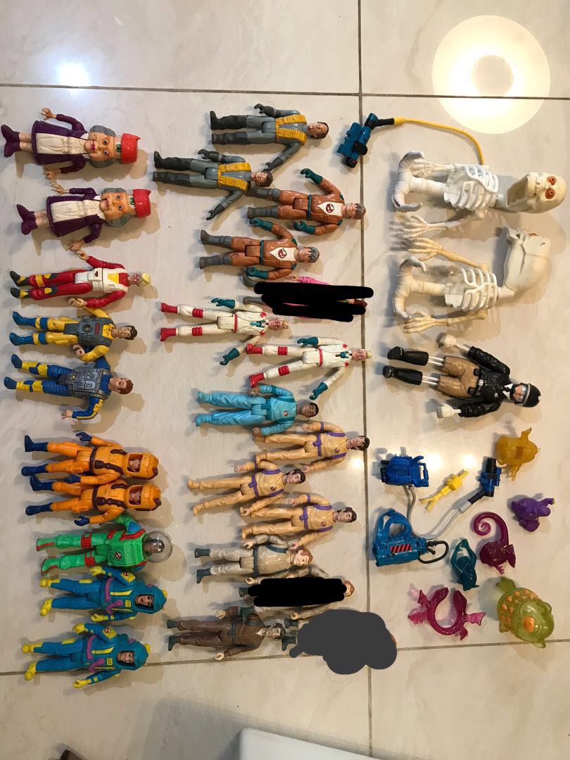 lot figurines The Real Ghostbusters loose Kenner vintage 80s