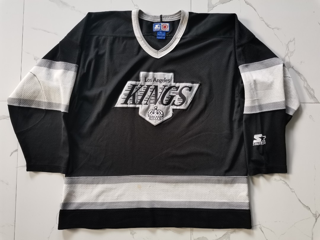 Los Angeles Kings Nhl Starter Vintage Jersey, Men's Fashion, Activewear on  Carousell