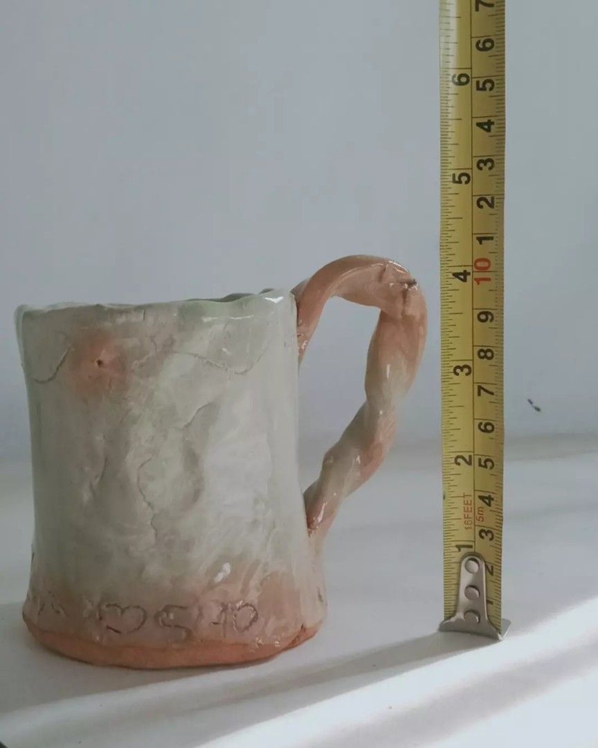 Wabi sabi mug pencil holder on Carousell