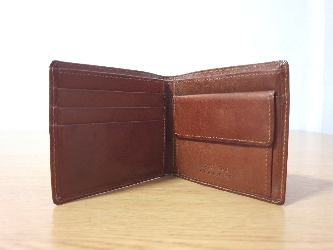 SATCHI outlet CLUB Genuine Leather Wallet