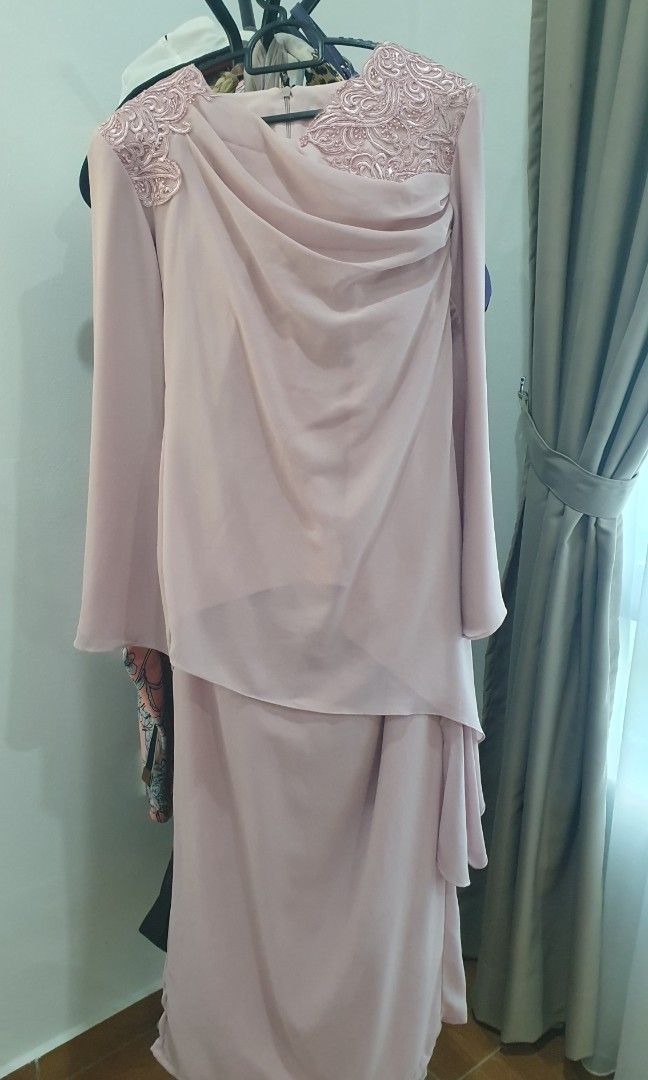 Wanzar, Baju Nikah, Kurung Moden, Baju Kurung 2023, Baju Kurung