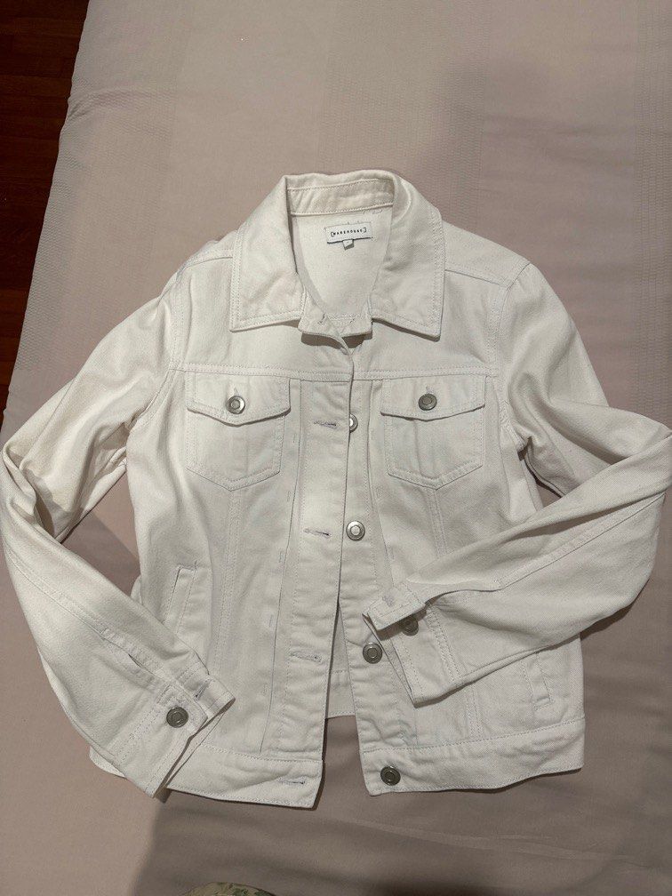 Warehouse white denim jacket 2025
