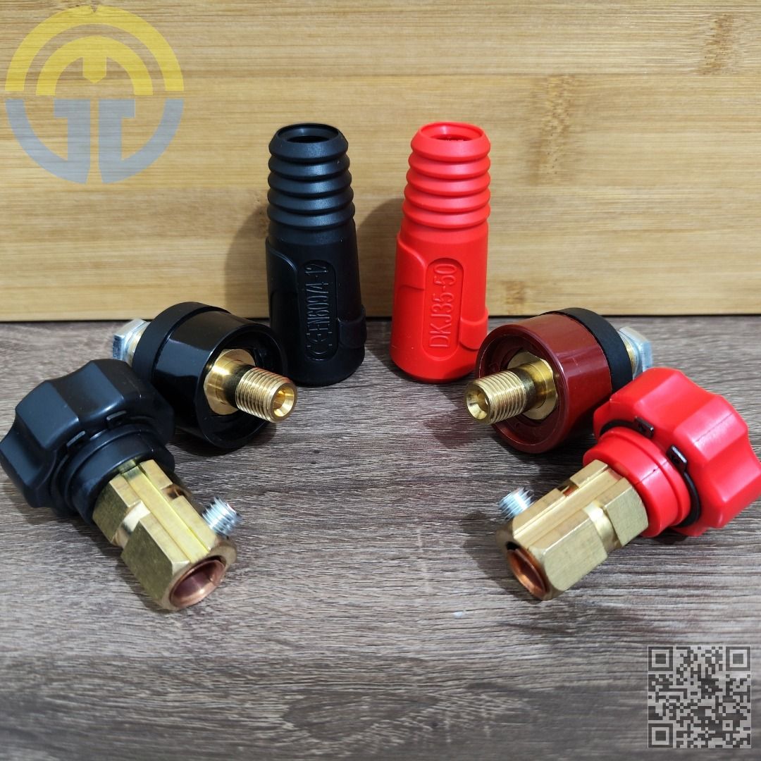 Welding Cable Connector Plug and Socket Set Threaded DKJ 35-50 315A-400A (Category: Construction Tools & Equipment) located in Mandaluyong City. Submitted by gavz6488 (Listing ID 1235311446, Image 2). Description: Cash on Delivery and Ship Nationwide ISO 9001, CE,CCC,SGS certified manufacturing plant to ensure high quality standard. Made of high quality materials and standard process. You would see the difference between our product and sold by o