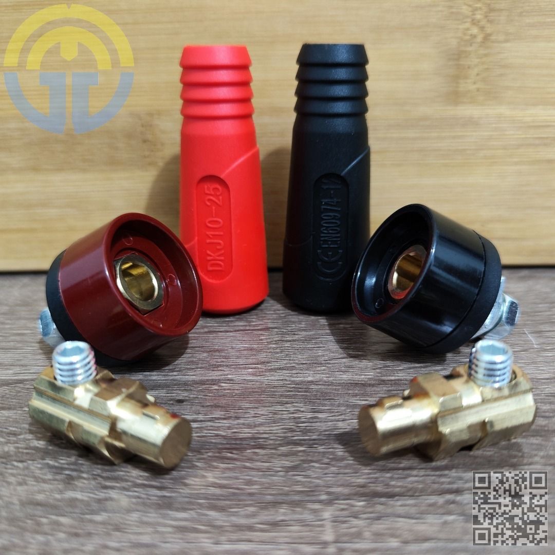 Welding Cable Connector Plug and Socket Set DKJ 10-25 100A-250A (Category: Construction Tools & Equipment) located in Mandaluyong City. Submitted by gavz6488 (Listing ID 1235311873, Image 2). Description: ISO 9001, CE,CCC,SGS certified manufacturing plant to ensure high quality standard. You can ensure that your machine will be protected from too much heat build up with its standard size and design which helps prolong the life span of your machin