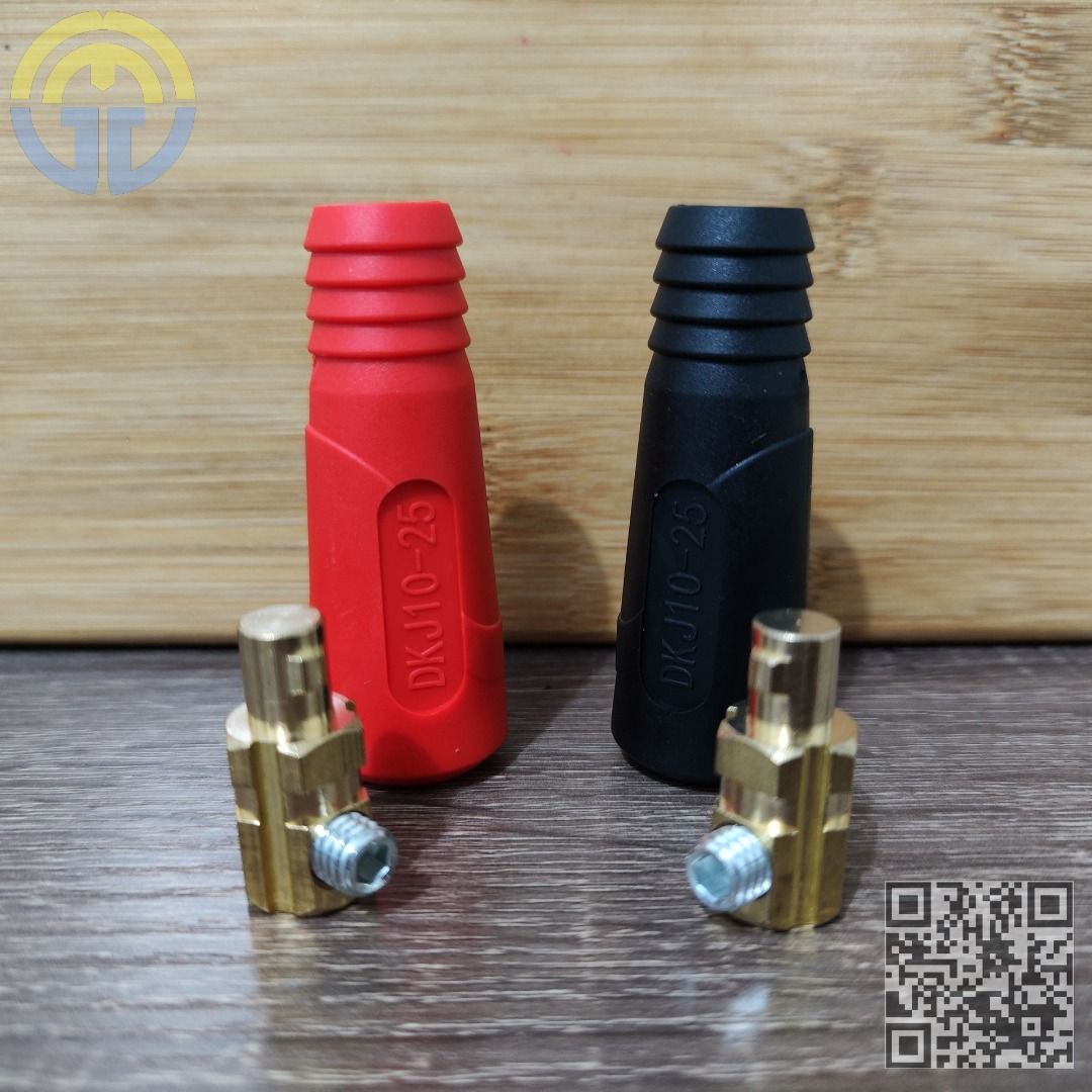 Welding Cable Connector Plug and Socket Set DKJ 1025 100A250A on