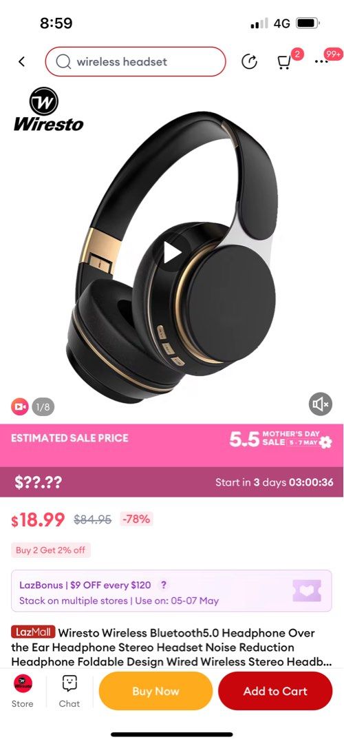 Wiresto gaming deals earphone review
