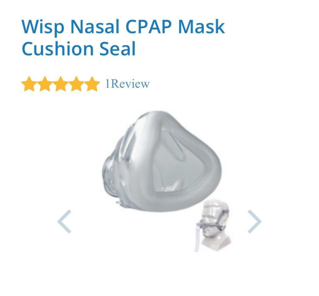Philips Wisp nasal CPAP mask cushion (size S/M), Health & Nutrition