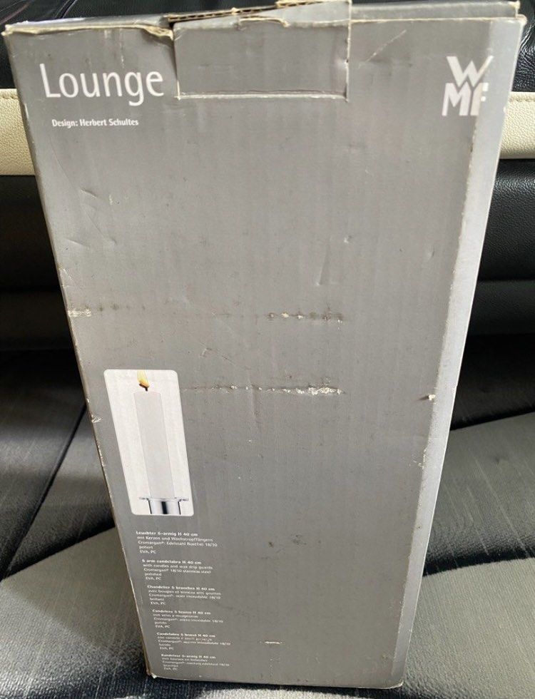 WMF Lounge Candelabra, Furniture & Home Living, Home Decor, Other Home