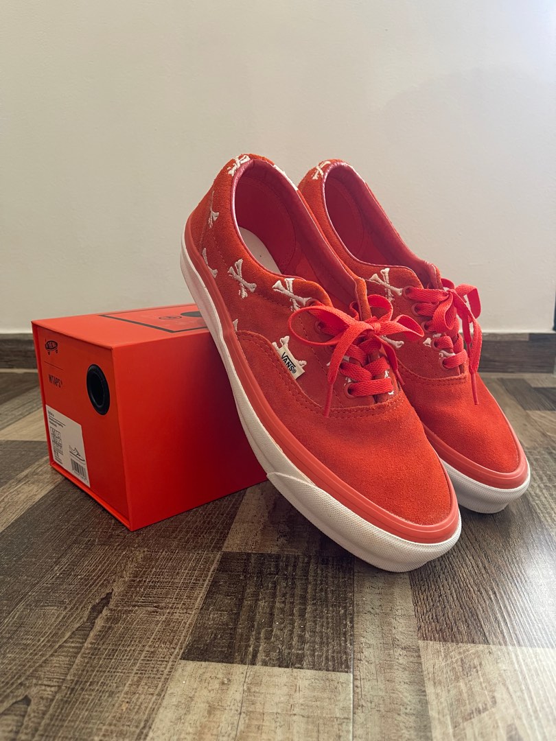 Red orange clearance vans
