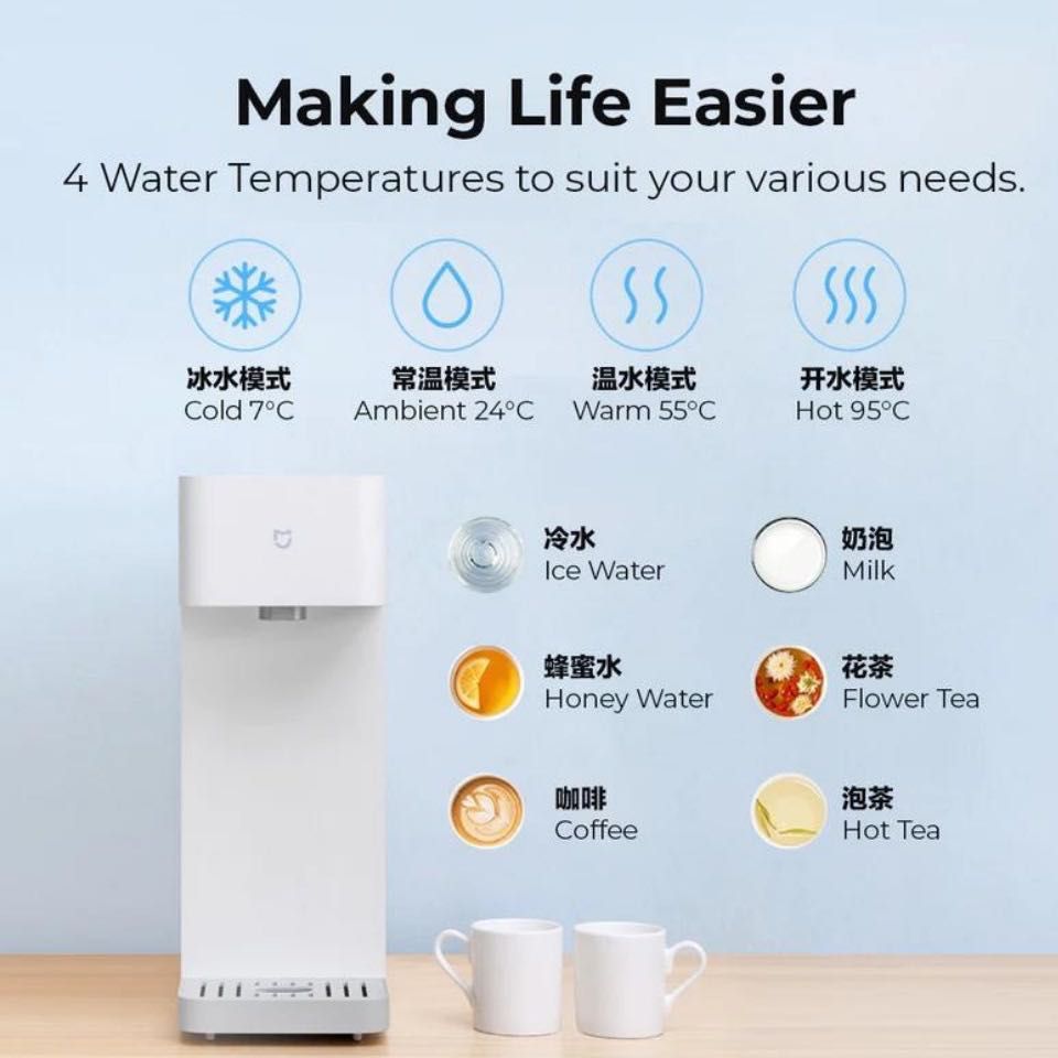 XiaoMi Hot & Cold Water Dispenser 3L, TV & Home Appliances, Kitchen