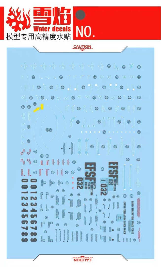 [XY] MG Pod Ball Ver Ka Gundam Fluorescent Waterslide Decal 1/100 by Xueyan (Category: Gundam Model Kits) located in Singapore. Submitted by gunpla (Listing ID 1235204390, Image 2). Description: ⚡️Buy 9 get 1 free + FREE mail! - (can mix waterslides on my other listings) 🔥Buy 3 free mail! - (can mix waterslides on my other listings) Gundam waterslides decal to make your favorite kits look realistic!! Made by: Xueyan 🔥Glows under UV light! Check