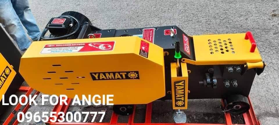Yamato Rebar Cutter (Category: Construction Tools & Equipment) located in Manila. Submitted by angiedalu10338 (Listing ID 1235156919, Image 3). Description: Yamato Rebar Cutter Specs: Single Phase up to 40mm Rebar Price: 146,250 For faster transaction call txt or viber 0-9-6-5-5-3-0-0-7-7-7 0-9-1-7-1-4-8-5-4-0-1 Look for angie *PRICE MAY CHANGE WITHOUT PRIOR NOTICE *ITEM IS VAT EXCLUSIVE *SUBJECT FOR AVAILABILITY *PRICE DEPENDS ON THE SIZES.