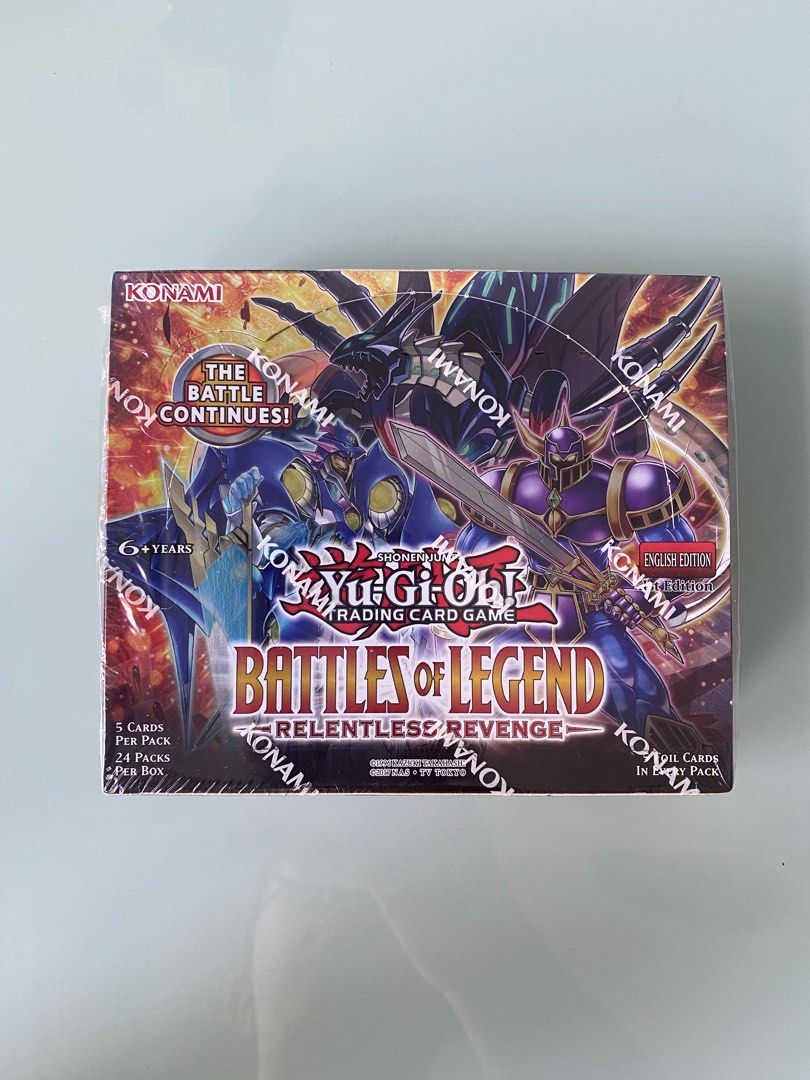 yugioh battles of legend relentless revenge booster box Konami Yu-Gi-Oh! Legend: this release is a collector’s milestone and a competitive duelist’s dream Yugioh Battles of Legend: Terminal