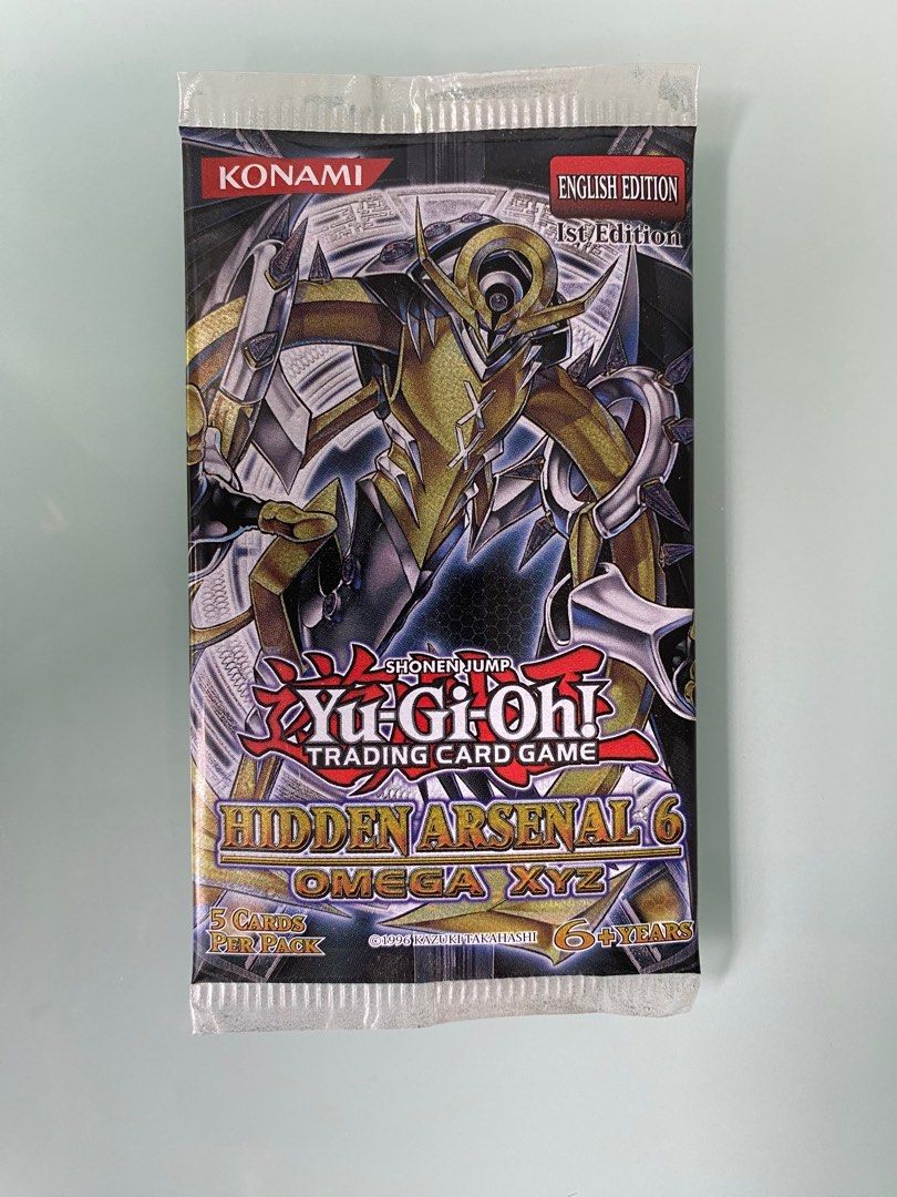 yugioh hidden arsenal 6 booster box Hidden Arsenal 6: Omega Xyz 1st Edition Booster Box – Face to Face Games main image 0