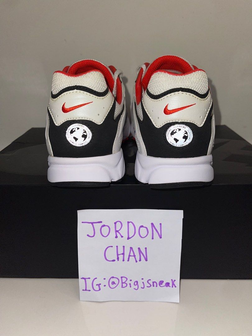 100 Legit Supreme X Nike Zoom Streak Spectrum Plus White Men s