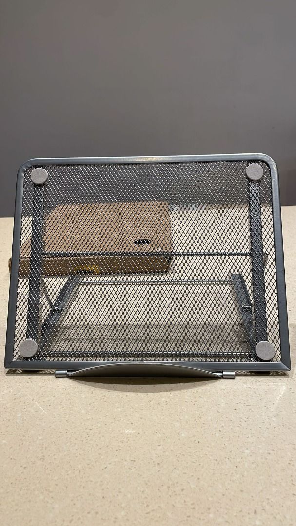 Halter Mesh Laptop Stand and Book Holder, Portable Book Stand for