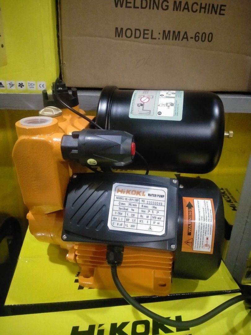 1.5hp Water booster pump jet with 1L blader tank, Commercial