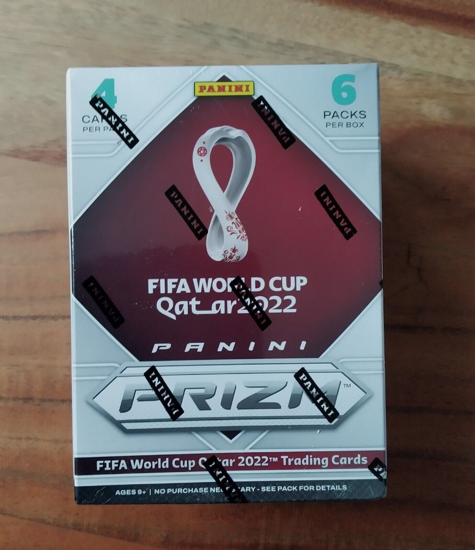 2022 Panini Prizm FIFA World Cup Qatar Soccer Blaster Box 2x Lot