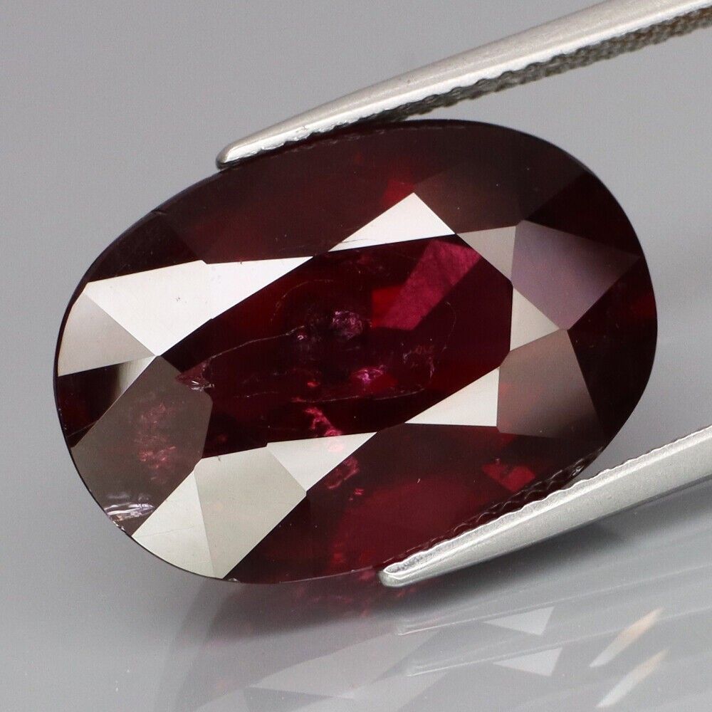 Special Price 20.68CT Natural Rhodolite Garnet Raspberry Red
