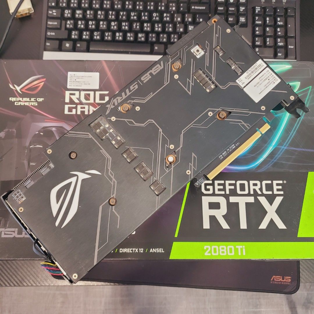 ROG-STRIX-RTX2080TI-O11G-GAMING, 電腦及科技產品, 電腦在旋轉拍賣