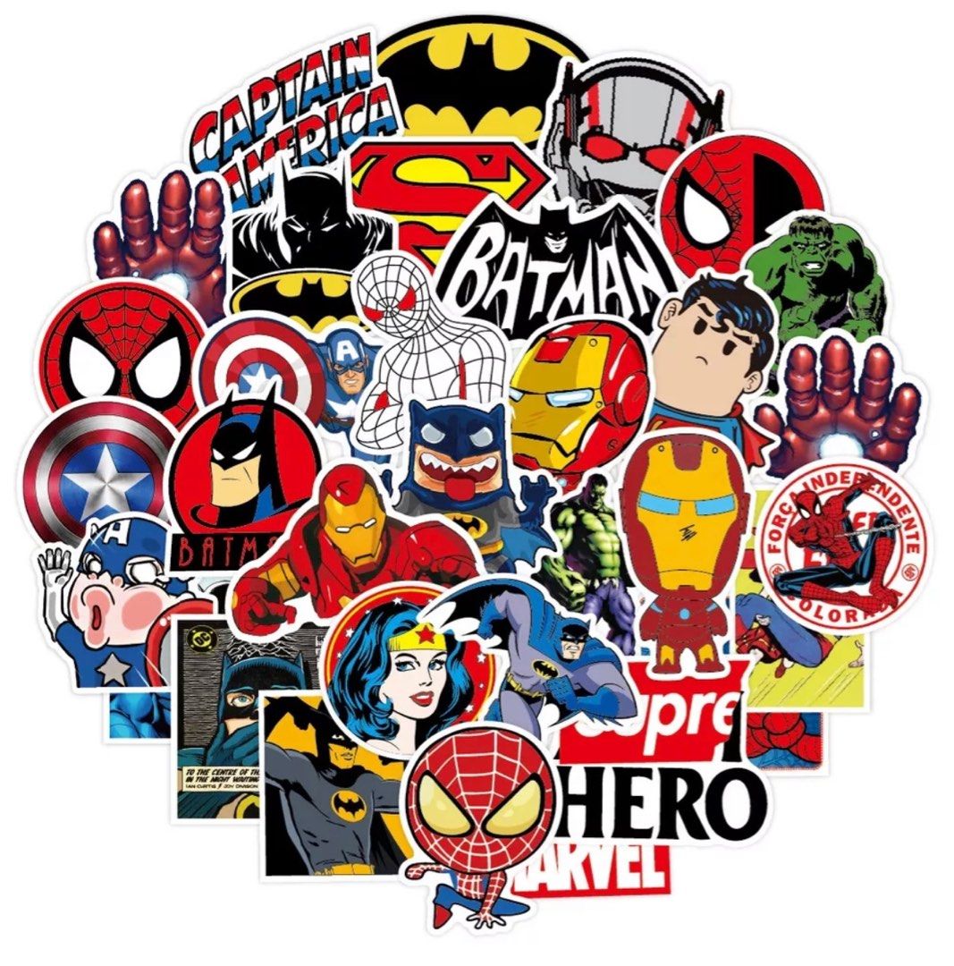 Avengers Superhero Stickers 