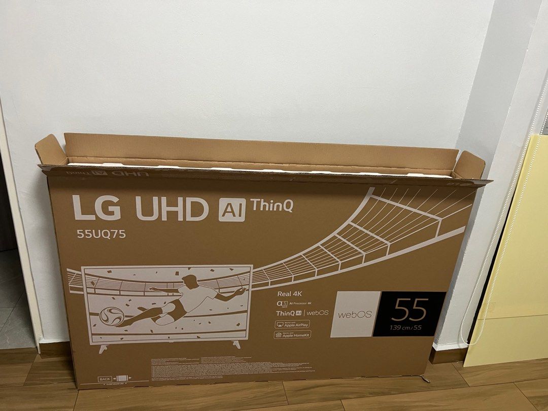 55 inch empty tv box, TV & Home Appliances, TV & Entertainment, TV