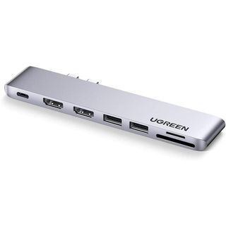 7-in-2 USB C Hub for Macbook Pro/ Air HDMI USB 3.0 Power Delivery Card Reader Ugreen C HDMI  4k@60hz