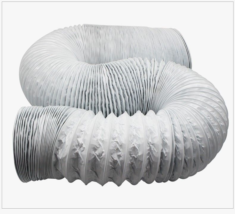 8m 4 inch PVC aluminum Ducting duct soft pipe tube for vent fan ventilation exhaust fan tube