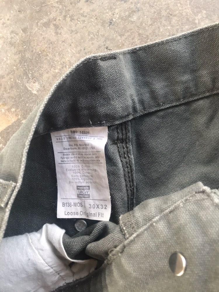 30 ) Carhartt double knee, Men's Fashion, Bottoms, Jeans on Carousell