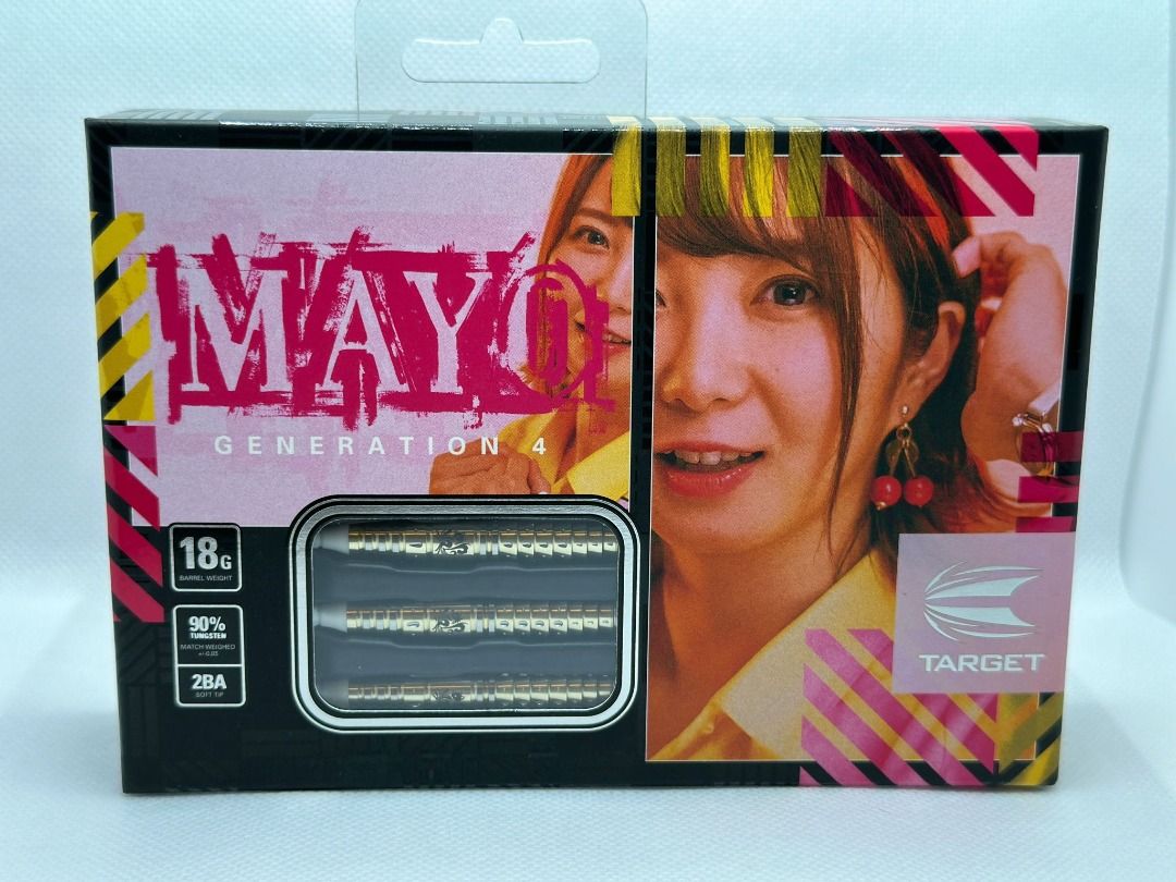 全新TARGET MAYO G4 GOLDEN LIMITED EDITION 森田真結子選手飛鏢Darts