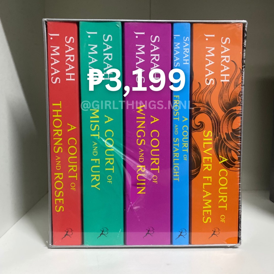 A Court of Thorns and Roses Boxed Set (ACOTAR) on Carousell A Court of Thorns and Roses Boxed Set (ACOTAR) on Carousell