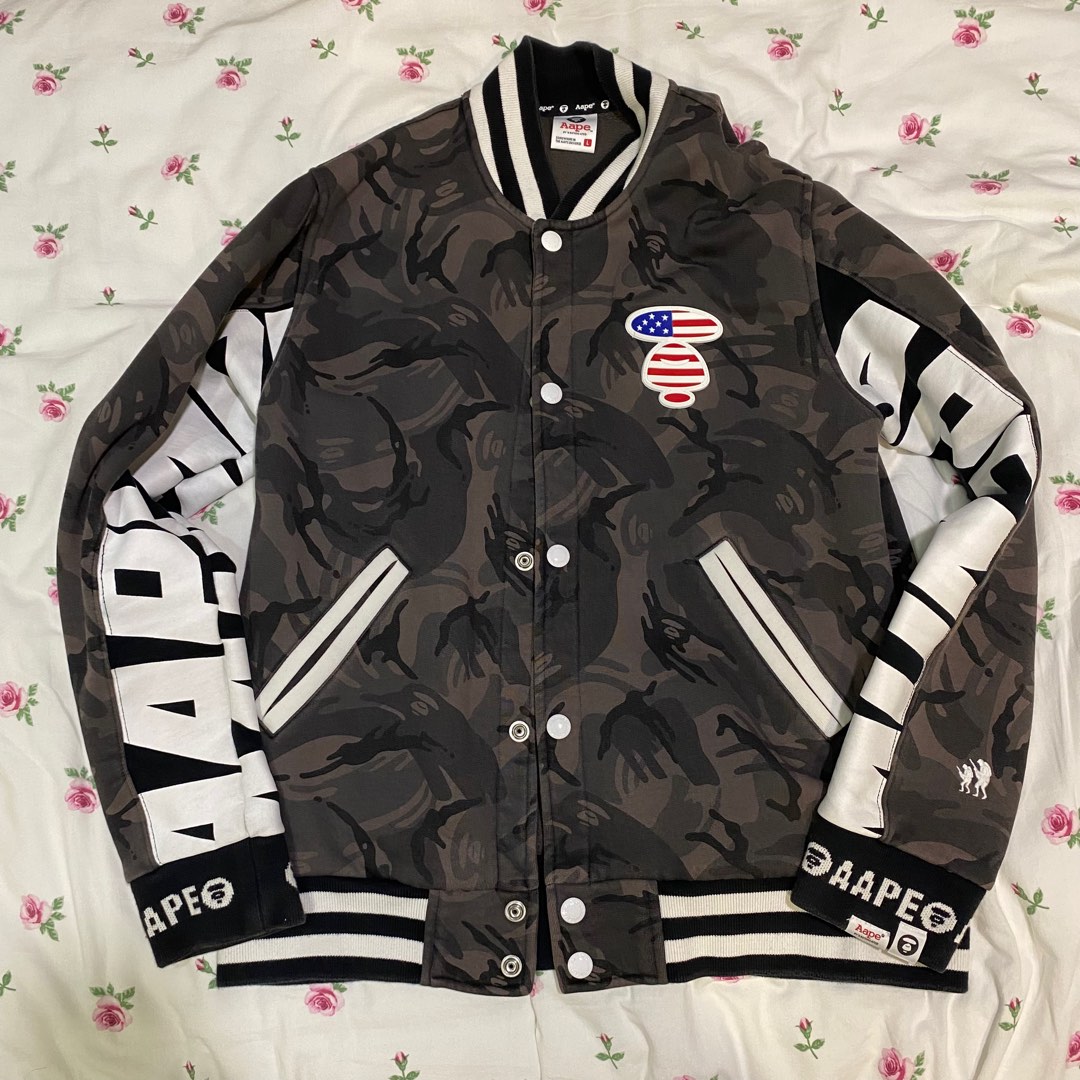 AAPE Jacket, Men's Fashion, Coats, Jackets and Outerwear on Carousell