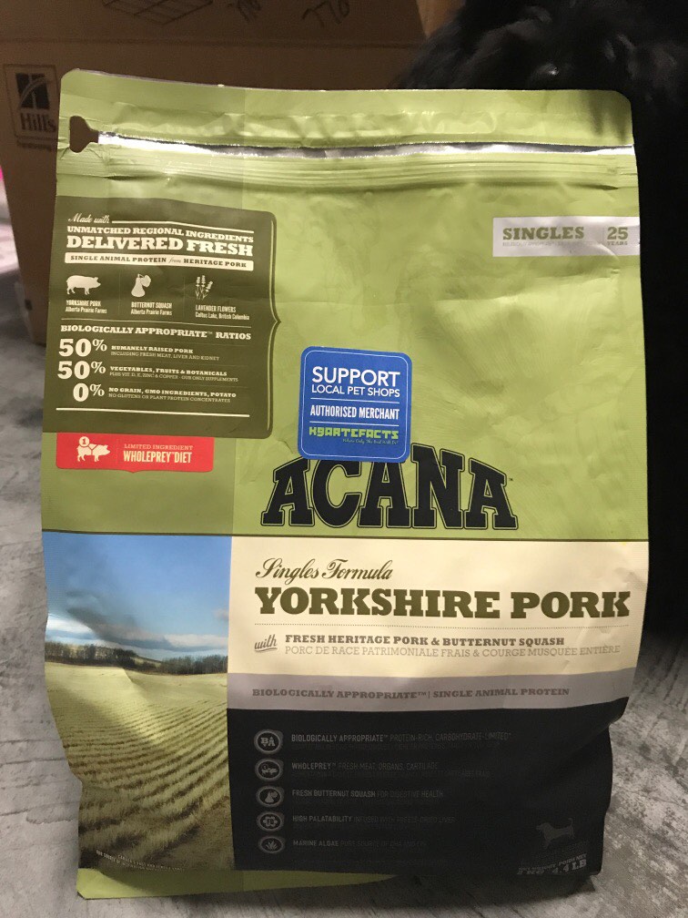 Acana Yorkshire Pork 2kg Pet Supplies Pet Food on Carousell