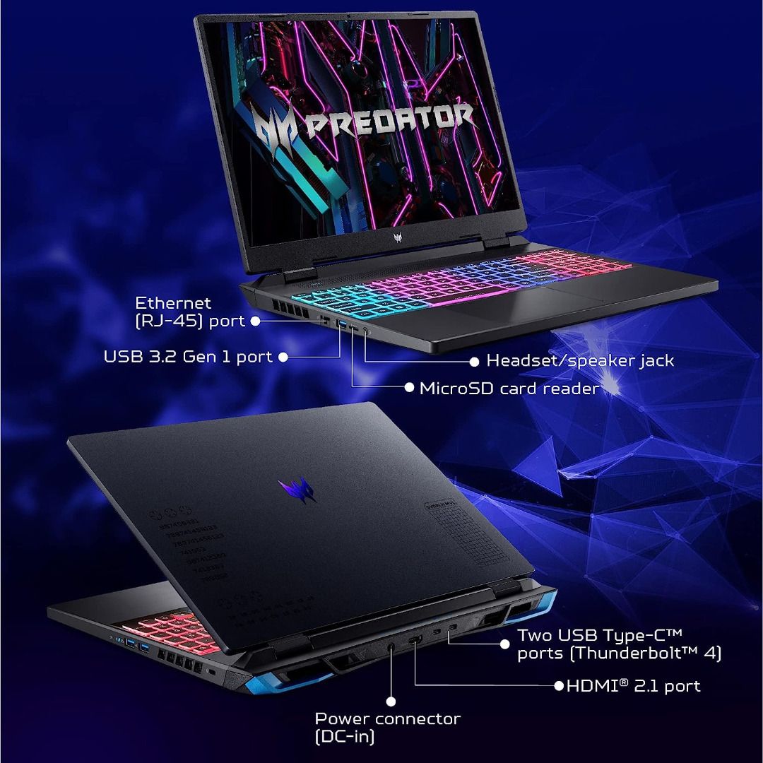 Acer predator Neo 16 PHN16-71-795K i7-13700HX Nvidia RTX4060 2023 ...