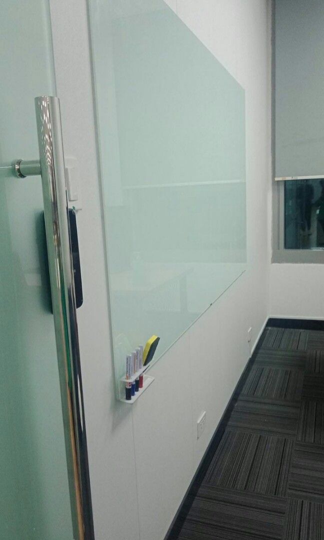 Acrylic insert holder Glass Writing Board Glass Rolling Board
