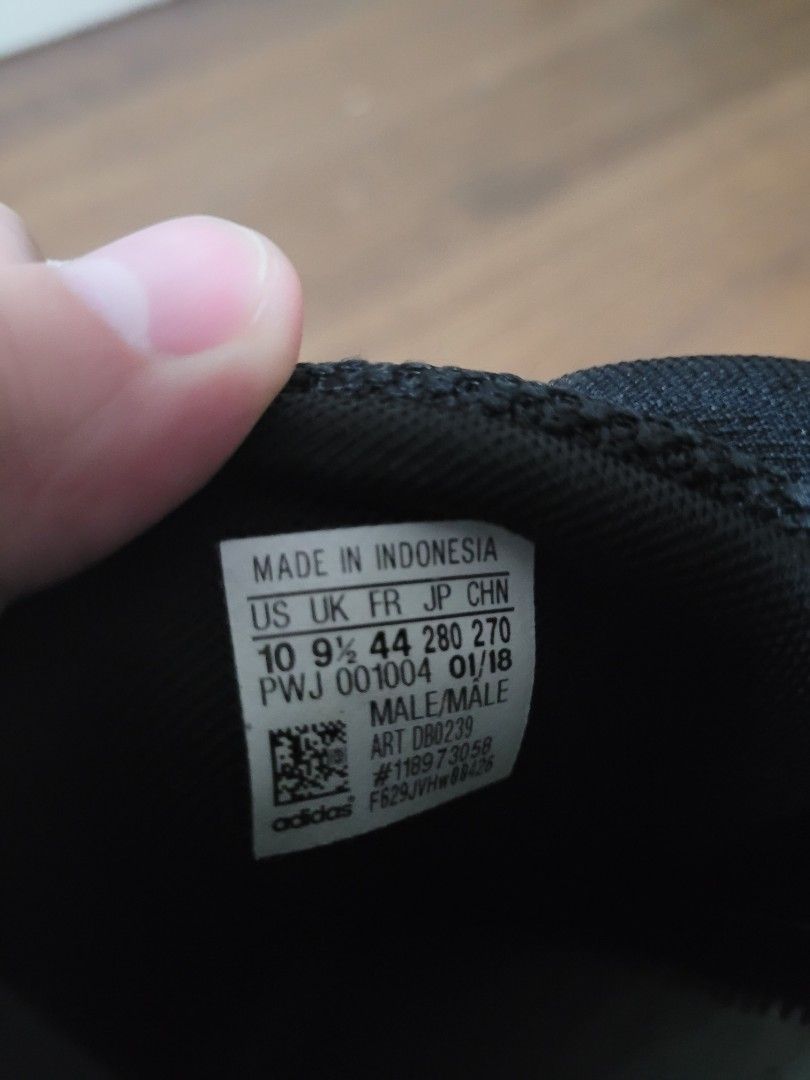Adidas Advantage Black Knitted