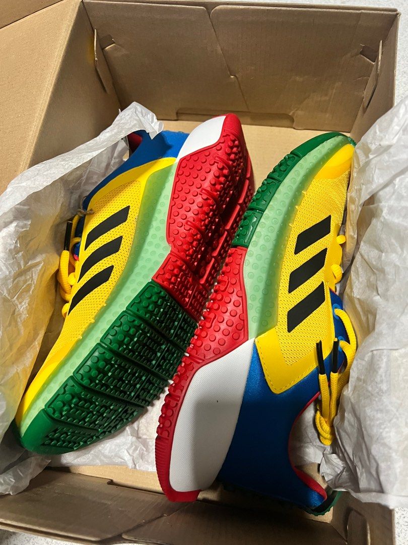 Adidas Lego collab, Men's Fashion, Footwear, Casual Shoes on Carousell
