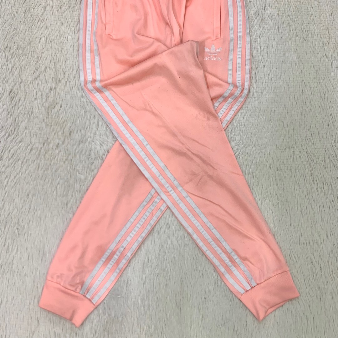 Peach adidas best sale pants