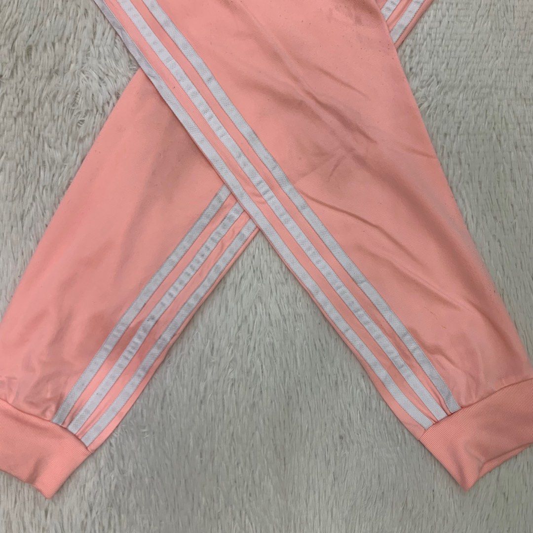 Adidas S Trefoil Pink Peach Trackpants