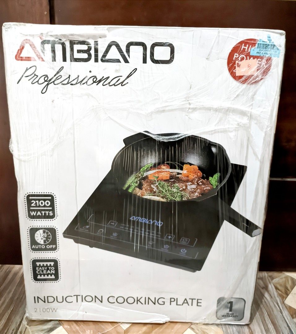 AMBIANO INDUCTION COOKER (BRANDNEW), TV & Home Appliances, Kitchen