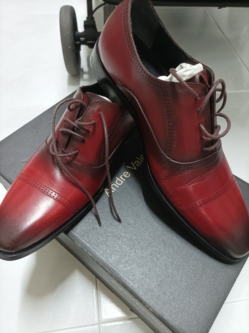Maroon formal shoes outlet